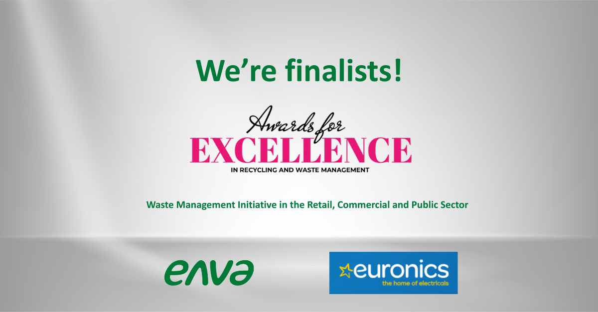 Enva and Euronics Shortlisted for National Award Recognising Retail E ...