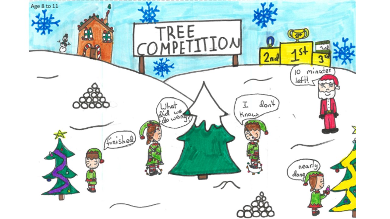 Christmas Colouring Competition 2023 Winners